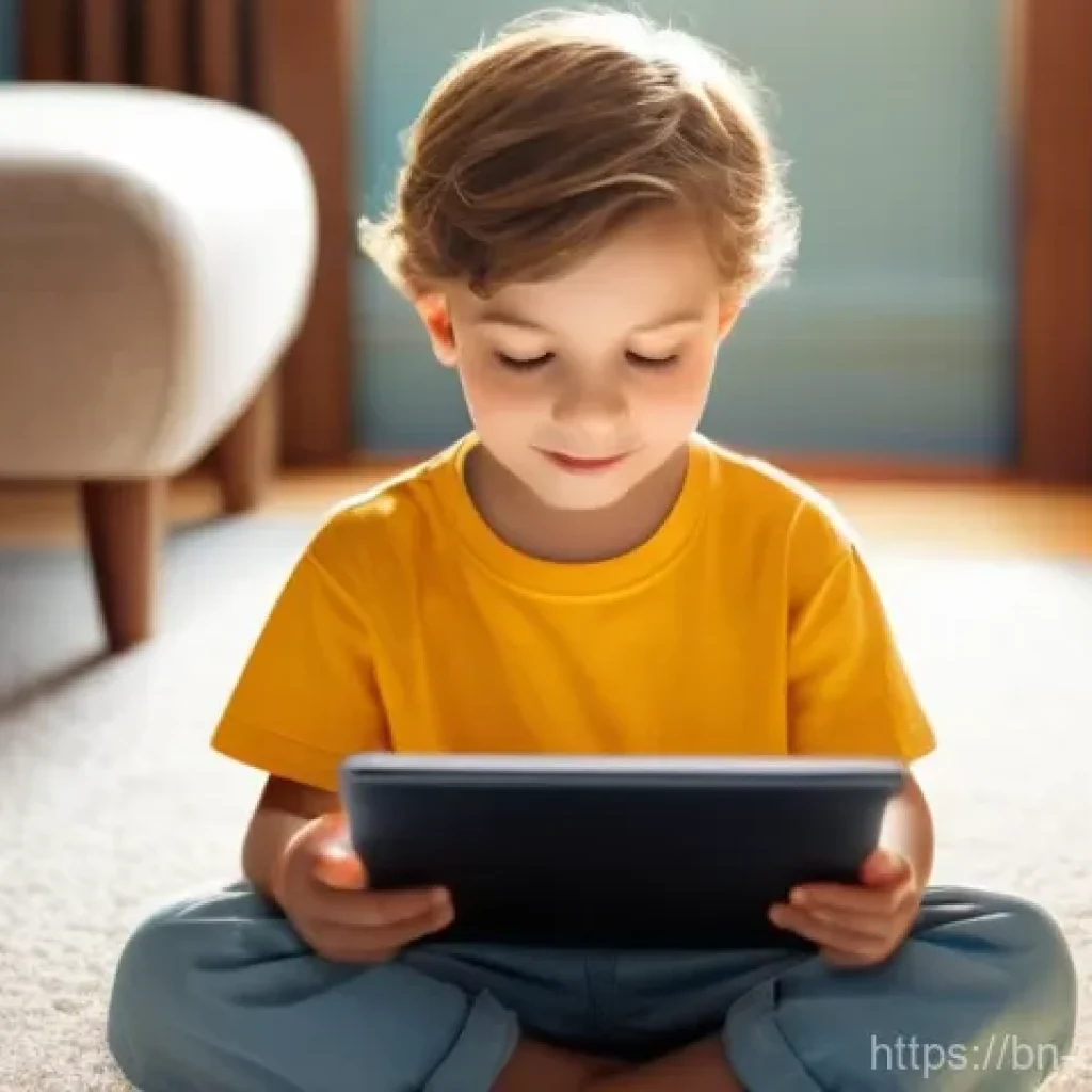 디지털디톡스와 청소년 스마트폰 규제 - **Prompt 1: The Screen's Glimmering Spell**
    A wide-eyed, innocent young child, approximately 5-7...